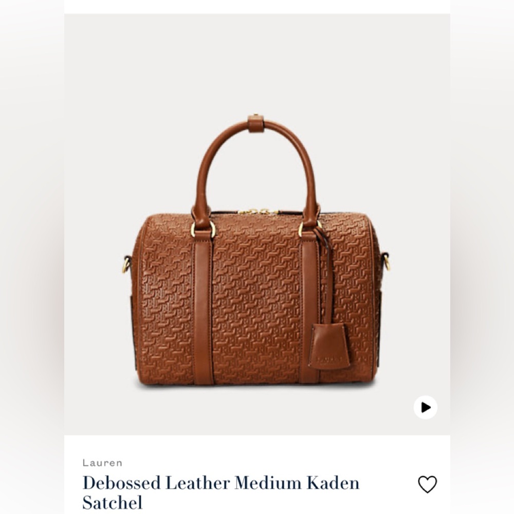 Ralph Lauren Bag, new